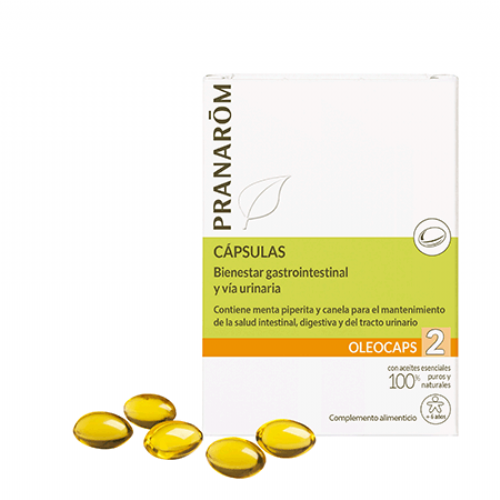 PRANAROM OLEOCAPS 2 ALIV GASTROIN-URINA